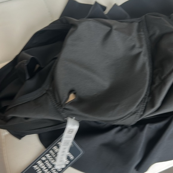 Blooming Jelly Black Ruffle VNeck Tummy Control Slimming One Piece Bathing Suit - Picture 15 of 16